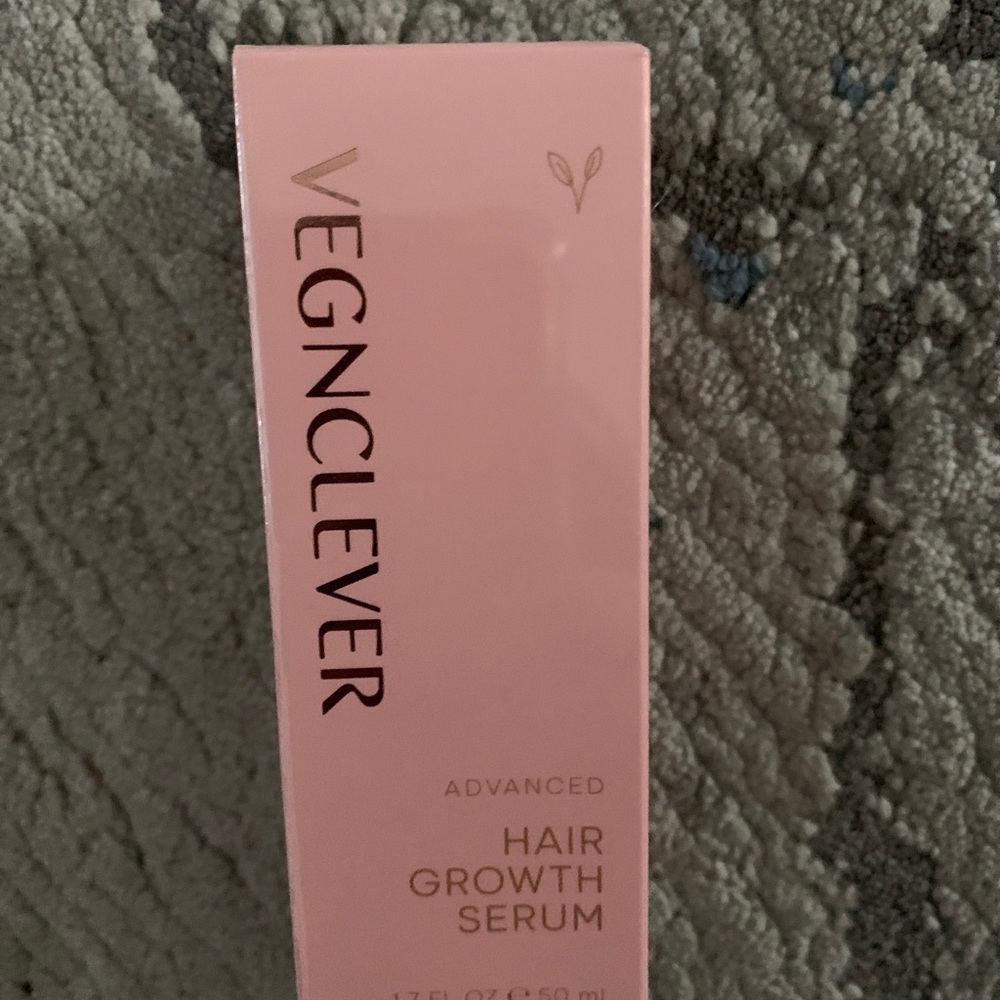 Vegnclever Hair Growth Serum 1.7 oz - 100% Vegan Hair Gro Serum - SEALED